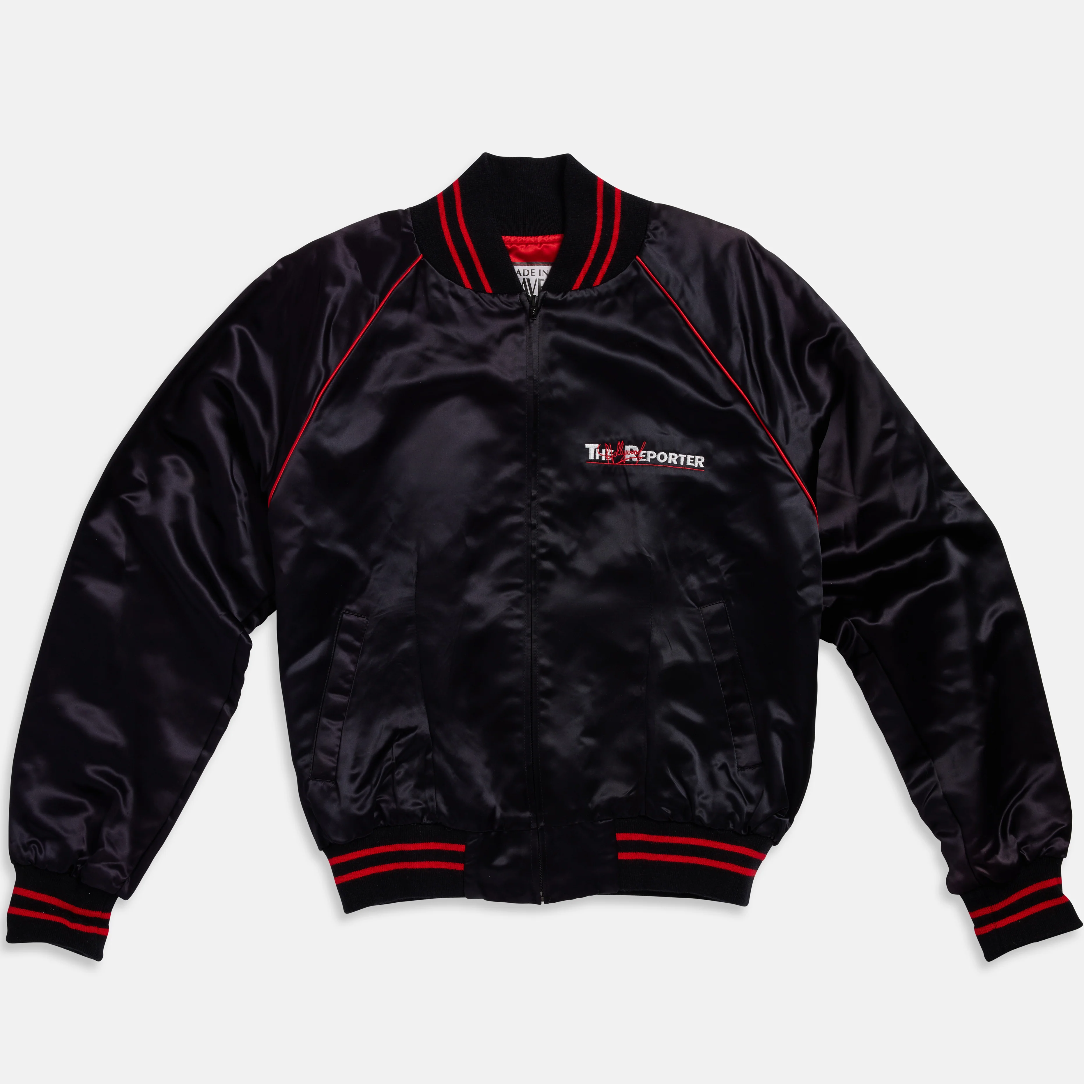 Hollywood Reporter Satin Jacket